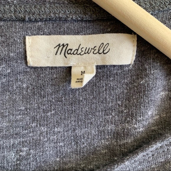 Madewell Marled sweatshirt tee - medium - Picture 5 of 5